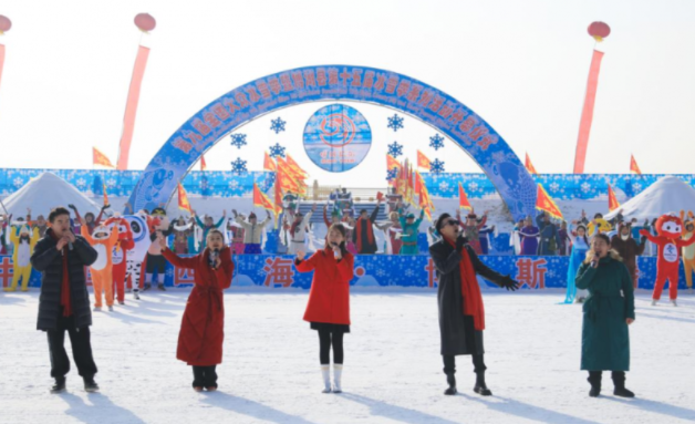 新疆博湖县第十五届冰雪季开幕 八方宾客共享冰雪盛宴